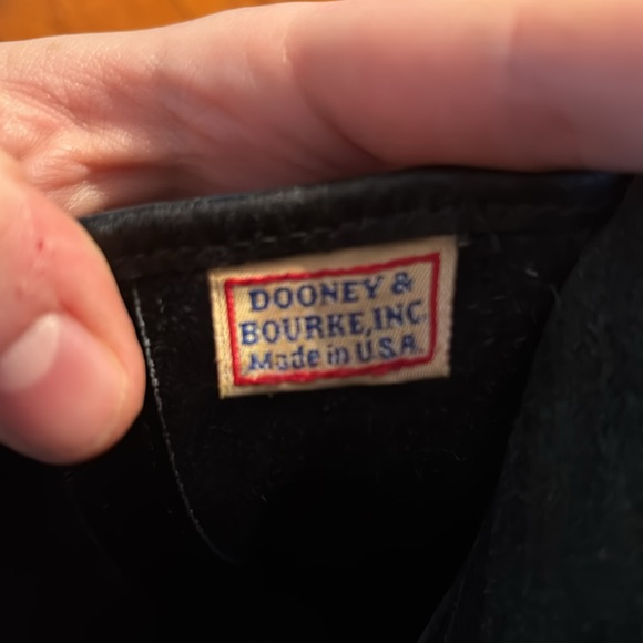 Dooney & Bourke vintage 90s black leather crossbody purse - Picture 7 of 7